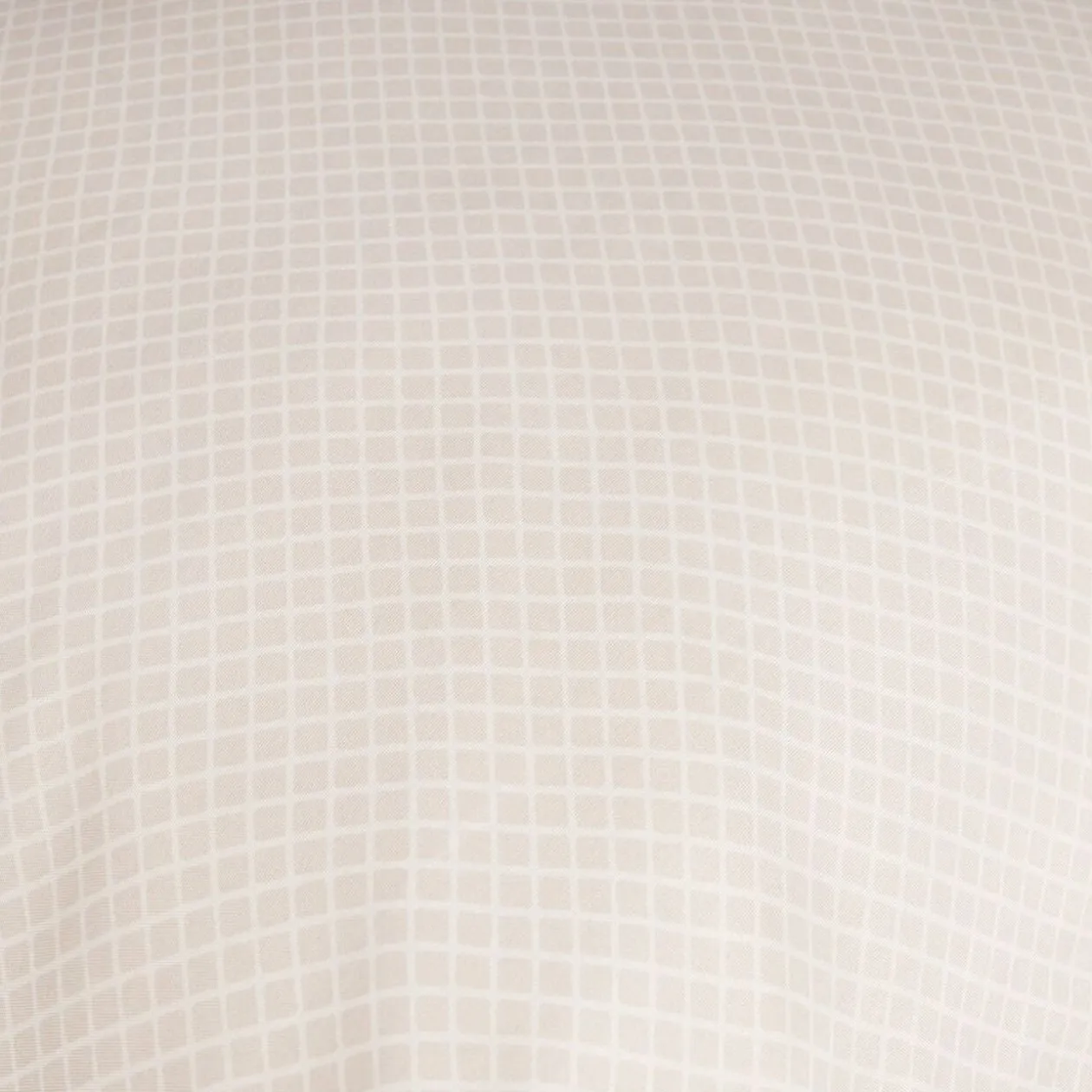 Taie d'oreiller carrée beige blanc imprimé croix X2