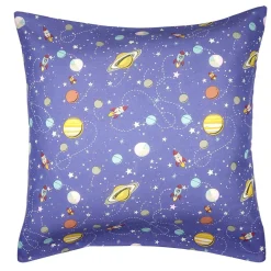 Taie d'oreiller polycoton motif enfant 53x73cm (plusieurs modèles)