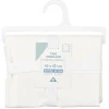 Taie d'oreiller sac en coton blanc 63x63 cm < Gifi