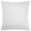 Taie d'oreiller 50x70cm 100% coton finition droite blanc < Gifi Discount