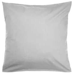 Taie d'oreiller 63x63cm 100% coton finition droite bleu marine