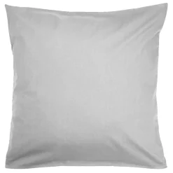 Taie d'oreiller 50x70cm 100% coton finition droite gris clair < Gifi Best