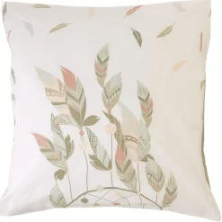 Taie d'oreiller x2 coton 63x63cm (plusieurs modèles)