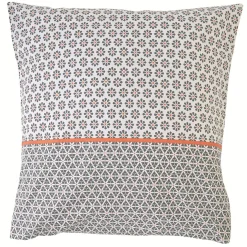 Taie d'oreiller x2 coton 63x63cm (plusieurs modèles)
