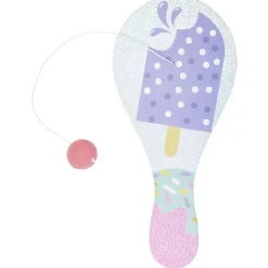 Tape balle raquette padel en bois à motifs < Gifi Discount