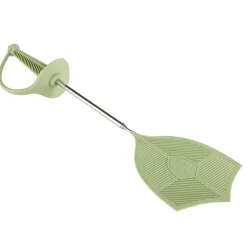 Tapette à mouches télescopique L89cm (2 modèles jaune ou vert)