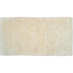 Tapis déco effet laine beige 80x150cm < Gifi Discount