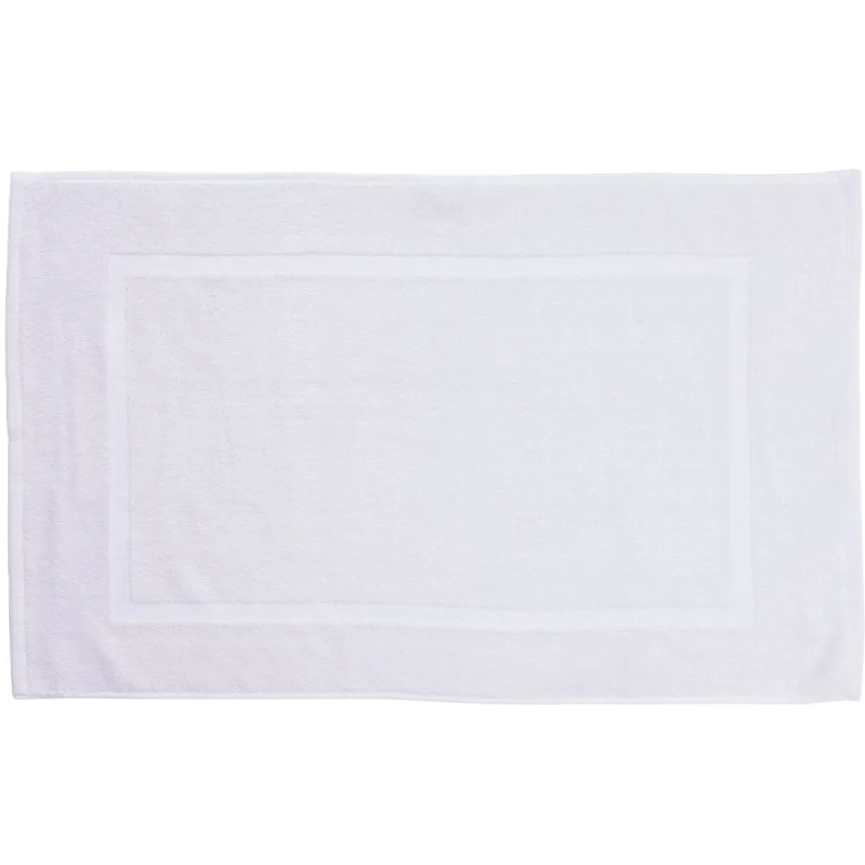 Tapis de bain coton blanc 50x80cm < Gifi Discount