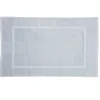 Tapis de bain coton bleu 50x80cm