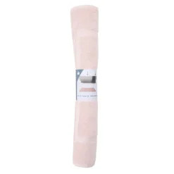 Tapis de bain coton rose 50x80cm