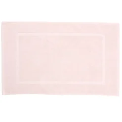 Tapis de bain coton rose 50x80cm