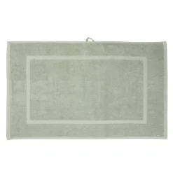Tapis de bain coton vert 50x80cm < Gifi Outlet