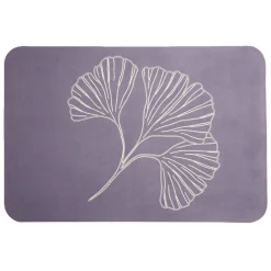 Tapis de bain en caoutchouc 38x58cm (4 modèles)
