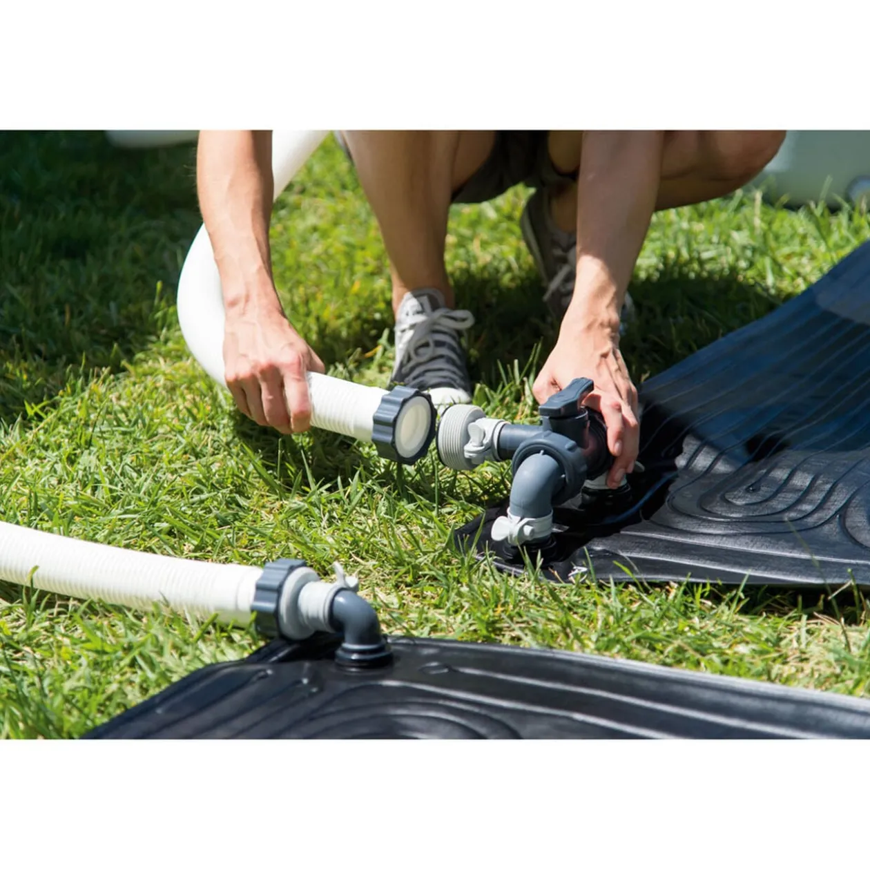 Tapis de chauffage solaire Intex pour piscine hors sol