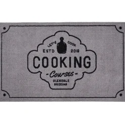 Tapis de cuisine rectangulaire gris < Gifi Outlet