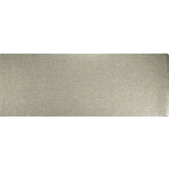Tapis de cuisine tissu bouclette marron 44x120cm