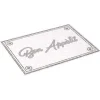 Tapis de cuisine vinyle imprimé Bon appétit gris et blanc 70x49cm < Gifi Outlet