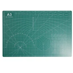 Tapis de découpe format A3 PVC vert 450x300mm < Gifi New