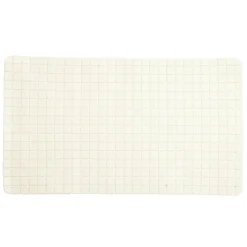Tapis de douche antidérapant plastique 38x68cm (2 modèles)