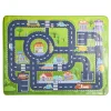Tapis de jeu voiture avec dessin de ville 89x119,5cm