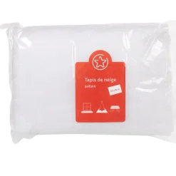 Tapis de neige pailleté village Noël < Gifi Discount