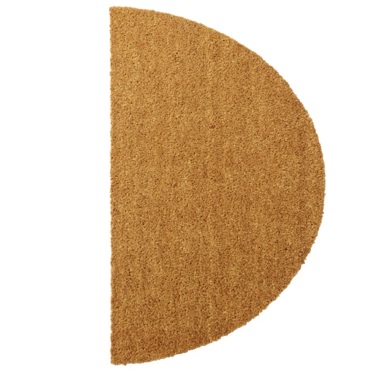 Tapis d'entrée coco forme demi-lune 45x75cm < Gifi Online