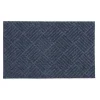 Tapis d'entrée motifs losanges striés gris foncé 50x80cm < Gifi Hot
