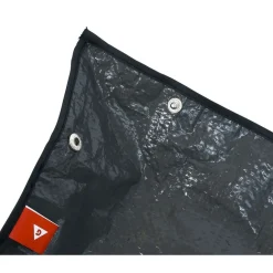 Tapis de rempotage en plastique gris 65x65cm