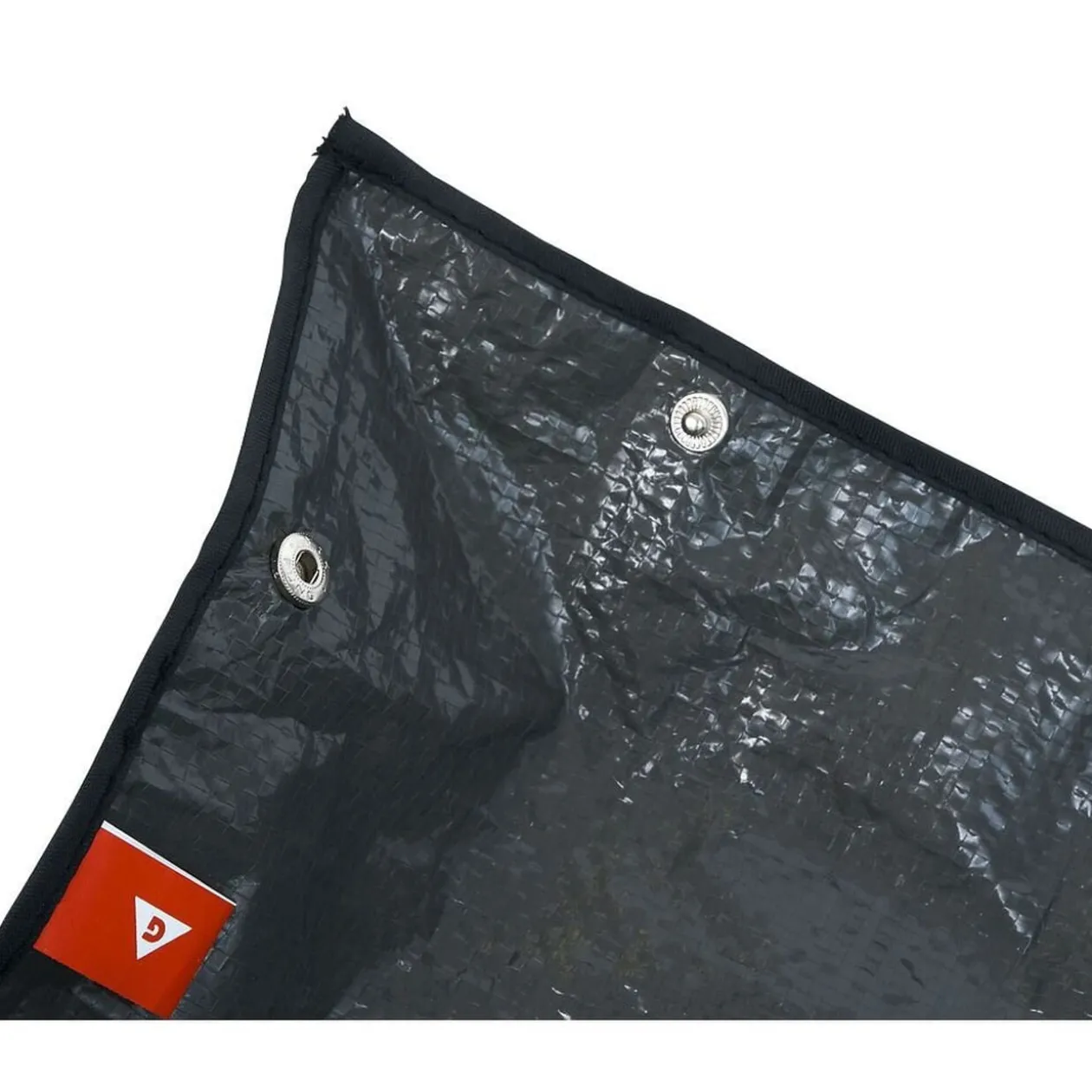 Tapis de rempotage en plastique gris 65x65cm