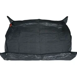 Tapis de rempotage en plastique gris 65x65cm
