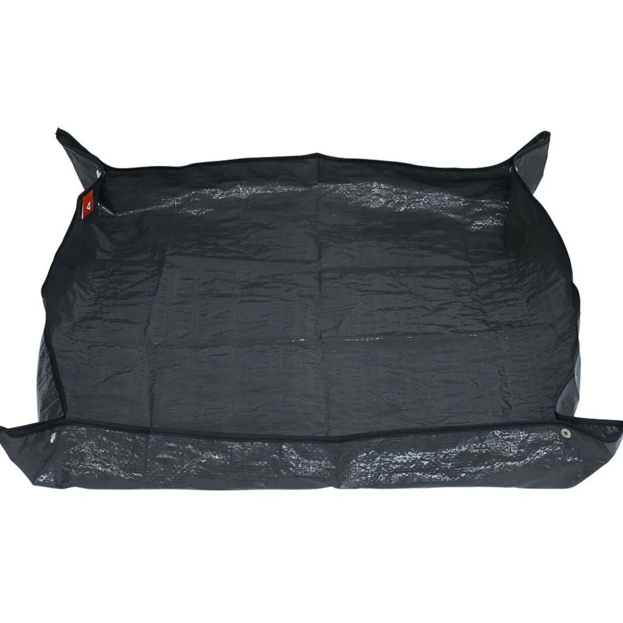 Tapis de rempotage en plastique gris 65x65cm