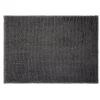 Tapis de salle de bain chenille gris 65x45 cm < Gifi New