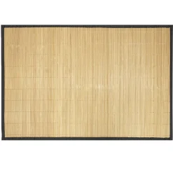 Tapis de salle de bain en bambou 50x75cm < Gifi Clearance