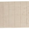 Tapis de salle de bain taupe à mémoire de forme