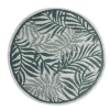 Tapis d'extérieur India rond motif feuillage vert Ø180 cm < Gifi Hot