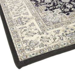 Tapis d'intérieur rectangulaire velours motif oriental 50x80cm (2 modèles)