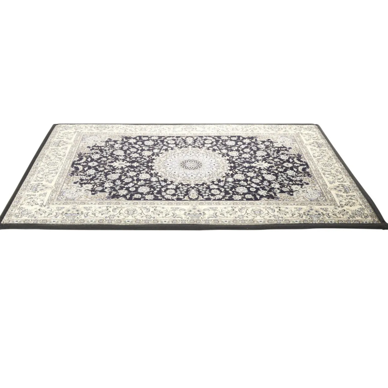 Tapis d'intérieur rectangulaire velours motif oriental 50x80cm (2 modèles)