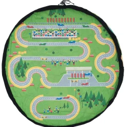 Tapis enfant 2 en 1 : tapis de jeu double face et sac de rangement < Gifi Outlet