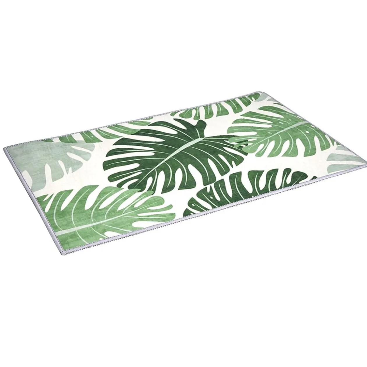 Tapis en velours motif végétal 50x80cm (2 modèles)