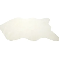 Tapis fausse fourrure blanc cassé 60x90cm < Gifi Online