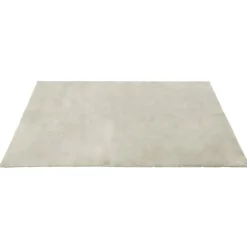 Tapis fausse fourrure gris taupe 100x150cm