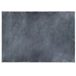 Tapis fausse fourrure gris 100x150cm < Gifi Sale
