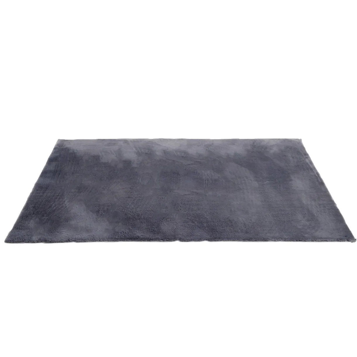Tapis fausse fourrure gris 90x130cm < Gifi Sale