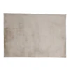 Tapis fausse fourrure marron taupe 90x130cm