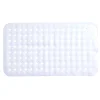 Tapis fond de douche plastique perforé blanc 39x70cm