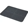 Tapis égouttoir en plastique rainuré gris - L.40xl.30cm < Gifi Discount