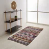 Tapis jacquard 140x70cm coton multicolore < Gifi Hot