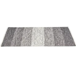 Tapis rectangulaire rayure blanche et noire < Gifi Clearance