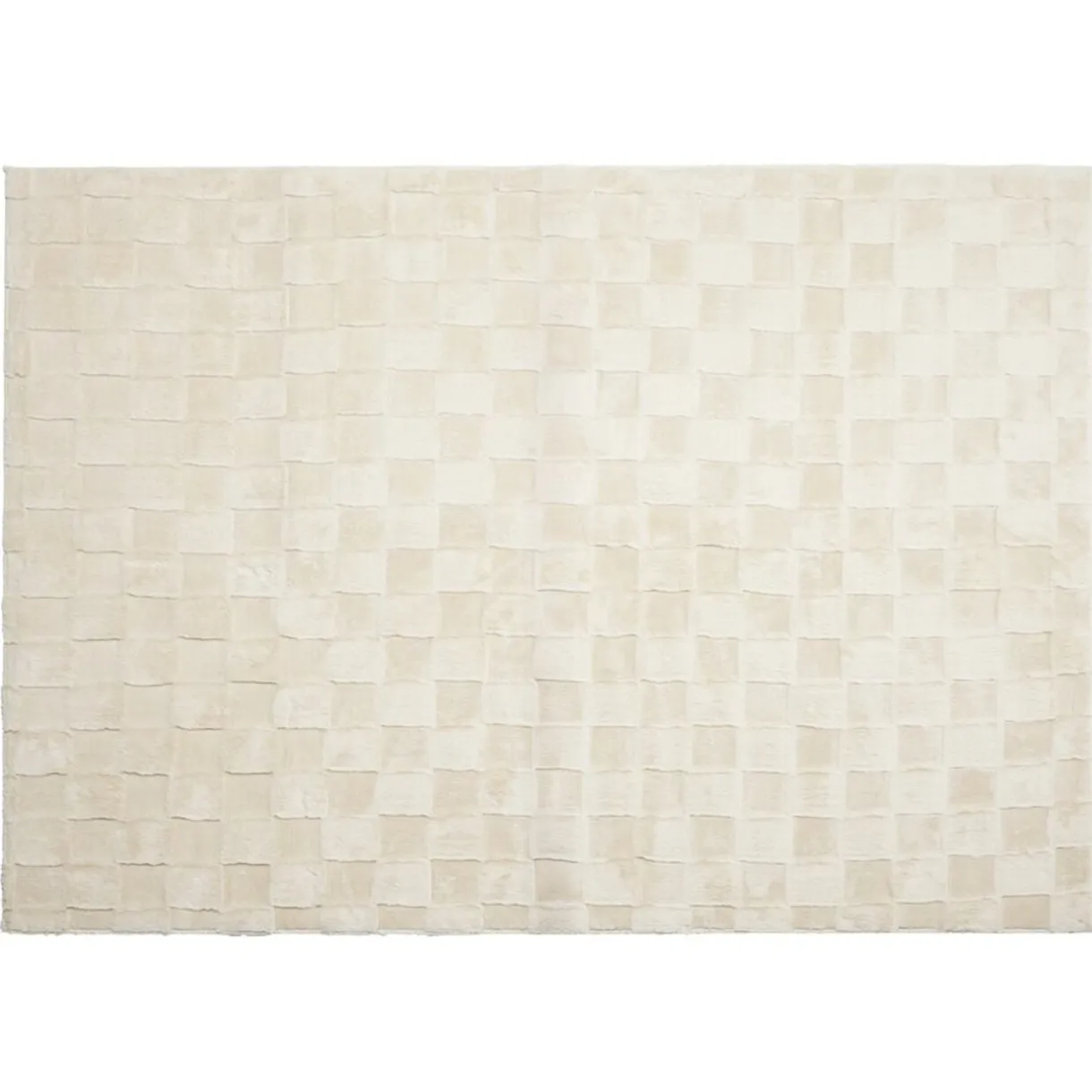 Tapis rectangulaire texturé polyester beige 120x170cm (2 modèles) < Gifi Best