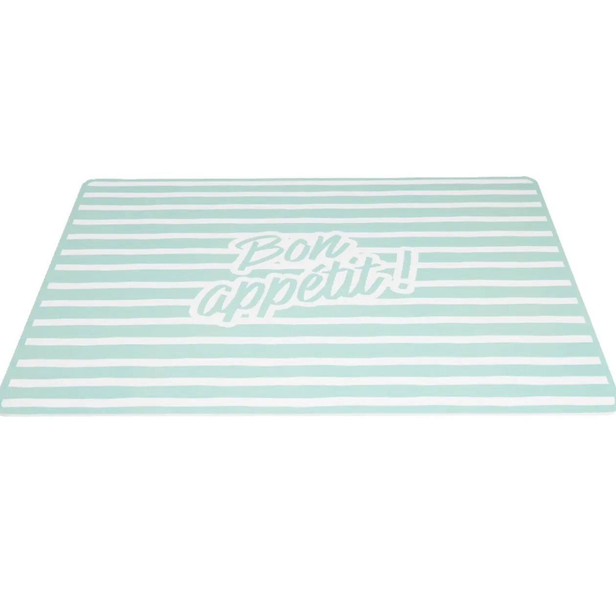 Tapis repose gamelle animaux Bon appétit plastique 32x43cm